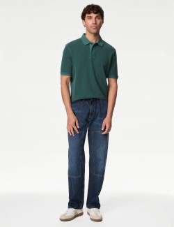 Pure Cotton Polo Shirt