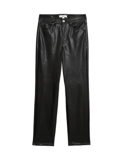 Straight Leg Ankle Grazer Trousers