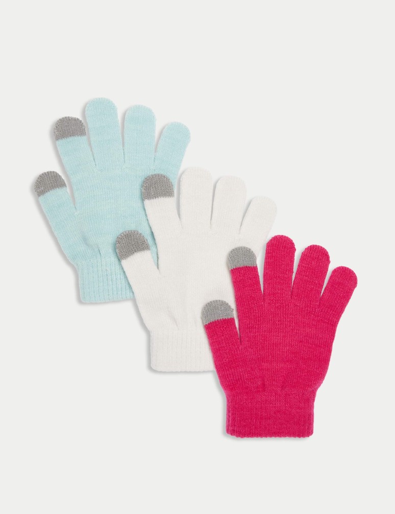 Kids' 3pk Gloves