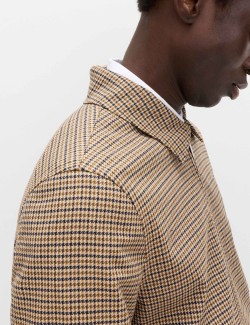 Checked Harrington Jacket