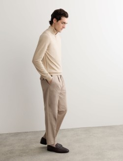 Extra Fine Merino Half Zip Jumper