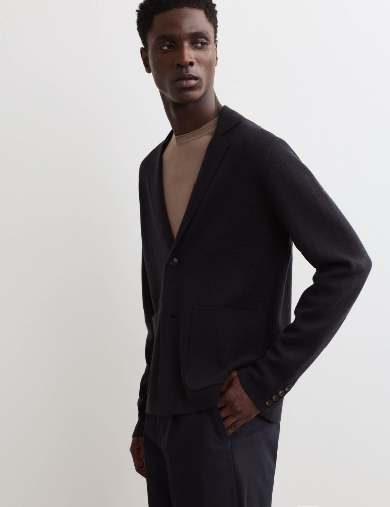 Pure Merino Wool Cardigan