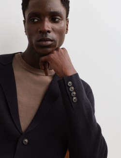 Pure Merino Wool Cardigan