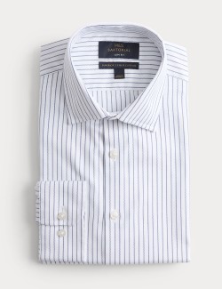 Slim Fit Pure Cotton Striped Shirt
