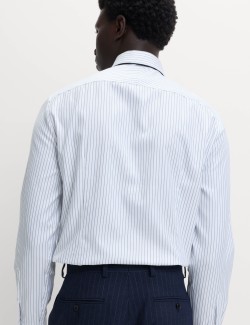 Slim Fit Pure Cotton Striped Shirt