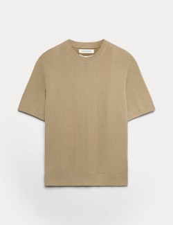 Performance Mercerised Cotton Knitted T-Shirt