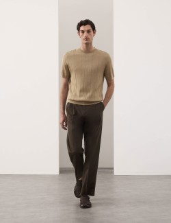 Performance Mercerised Cotton Knitted T-Shirt
