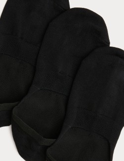 3 Pack Egyptian Cotton Invisible Trainer Liners