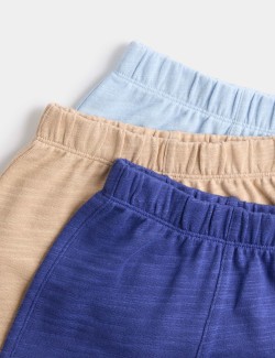 3 Pack Pure Cotton Shorts (0-5 Yrs)