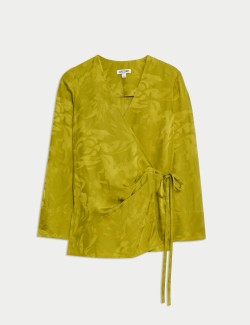 Jacquard Wrap Shirt