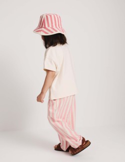 Pure Cotton Striped Trousers (2-10 Yrs)