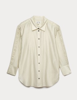 Tencel™ Rich Sheer Striped Shirt