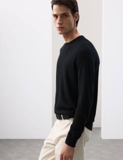 Pure Extra Fine Merino Wool Jumper