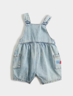 Pure Cotton Denim Romper (0-3 Yrs)