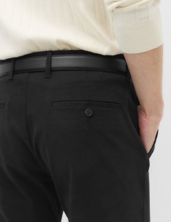 Strečové chino kalhoty úzkého střihu