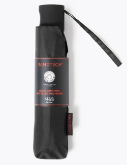 Deštník z recyklovaného polyesteru s technologií Windtech™