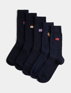 5pk Cool & Fresh™ British Cotton Rich Socks
