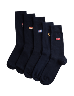 5pk Cool & Fresh™ British Cotton Rich Socks
