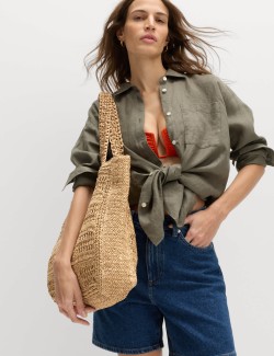 Straw Tote Bag