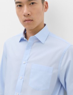 3pk Regular Cotton Blend Long Sleeve Shirts