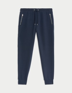 Regular Fit Cotton Rich Cuffed Joggers