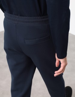 Regular Fit Cotton Rich Cuffed Joggers