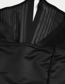 Průsvitné pruhované zpevňující body Wear Your Own Bra Body