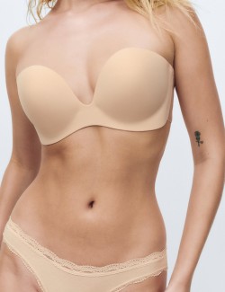 Wired Stick On Strapless Bra (A-E)