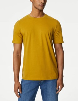 Tričko ke krku z čisté bavlny