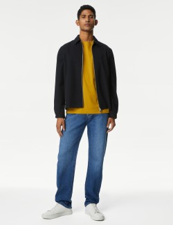 Tričko ke krku z čisté bavlny