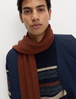 Hazy Striped Crew Neck Jumper with Wool