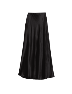 Satin Midaxi Slip Skirt