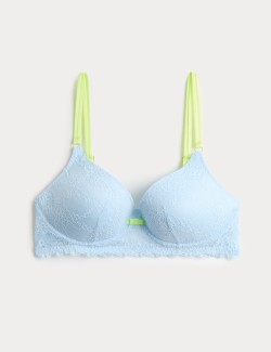 Ida Lace Non Wired Plunge Bra (A-E)