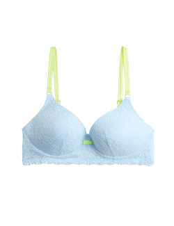Ida Lace Non Wired Plunge Bra (A-E)