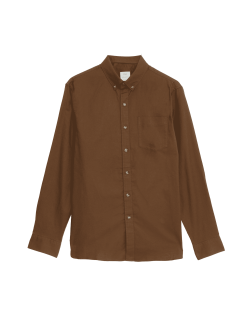 Easy Iron Pure Cotton Oxford Shirt