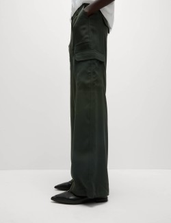 Cargo Wide Leg Trousers