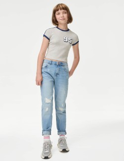 Cotton Rich Sporty T-Shirt (6-16 Yrs)