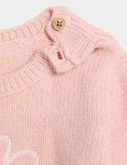 Cotton Rich Bunny Jumper (0-3 Yrs)