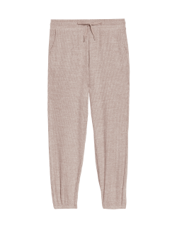 Cosy Waffle Cuffed Hem Lounge Joggers