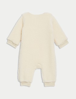 Fleece Bear Face Sleepsuit (7lbs-3 Yrs)