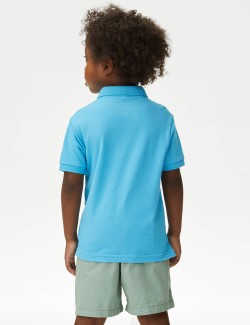 Pure Cotton Lobster Embroidered Polo Shirt (2-8 Yrs)