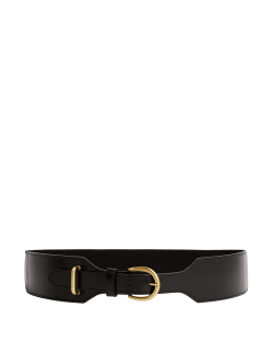 Leather Elastic Waist Belt