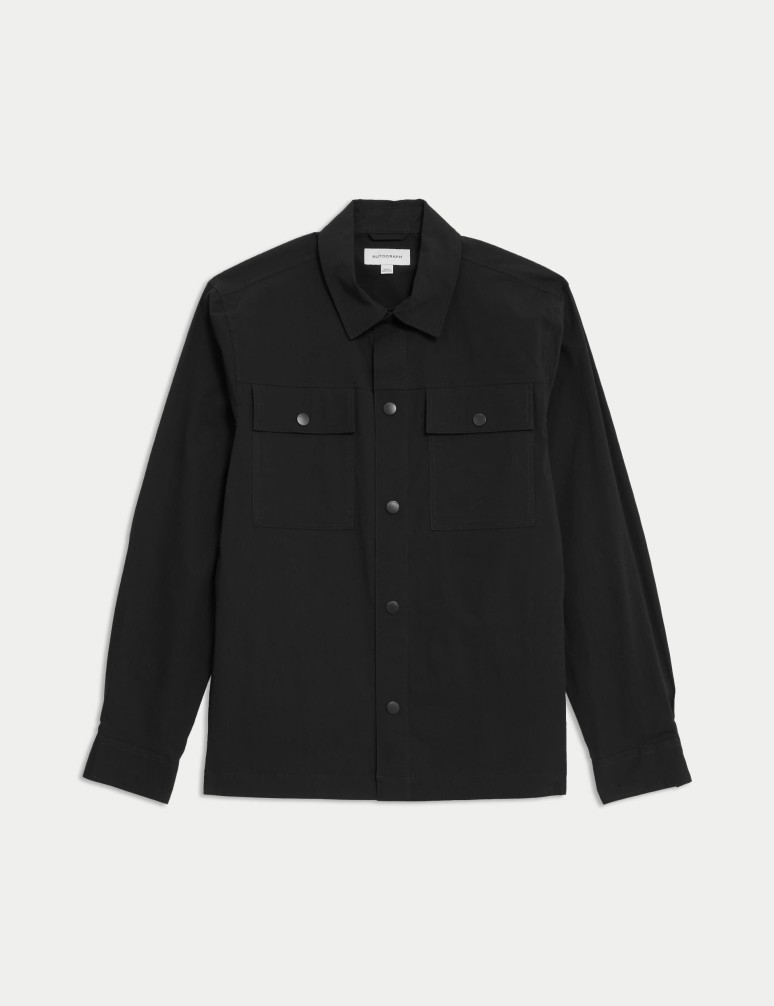 Cotton Rich Overshirt