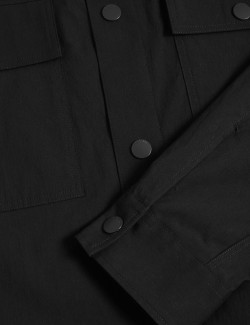 Cotton Rich Overshirt