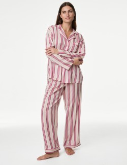 Dream Satin™ Striped Pyjama Set