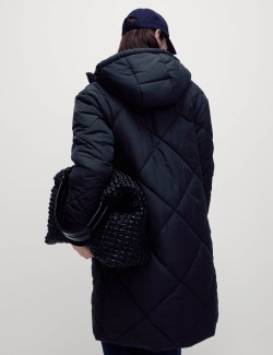 Thermowarmth™ Diamond Quilted Padded Coat