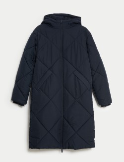 Thermowarmth™ Diamond Quilted Padded Coat