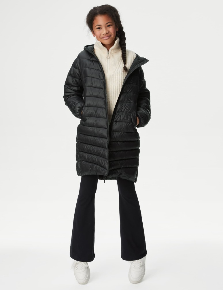 Longline Padded Coat (6-16 Yrs)