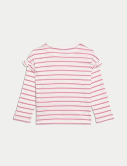 Pure Cotton Striped Top (2-8 Yrs)