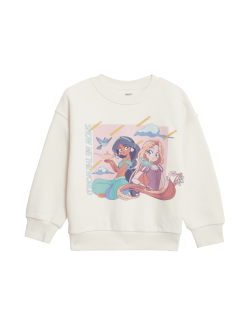 Cotton Rich Disney Princess™ Sweatshirt (2-8 Yrs)